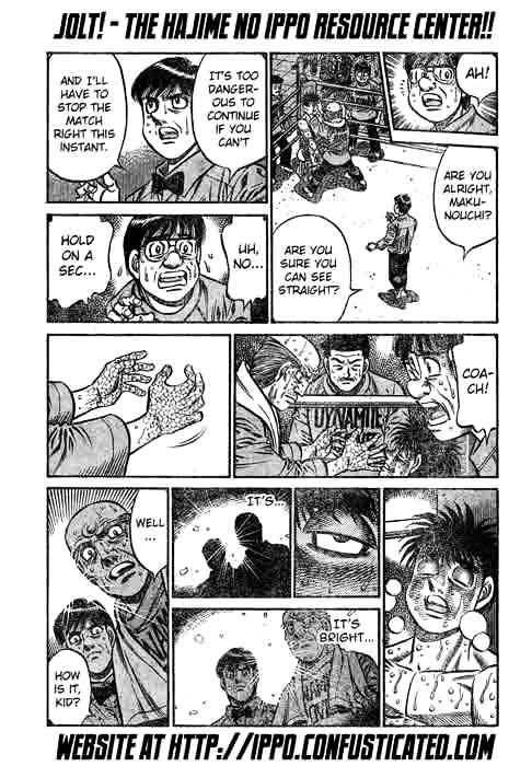 Hajime no Ippo: Fighting Spirit, Chapter 785 image 11